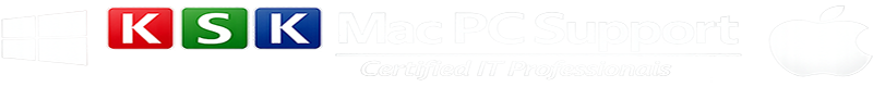 KSK PC Mac Support Banner White